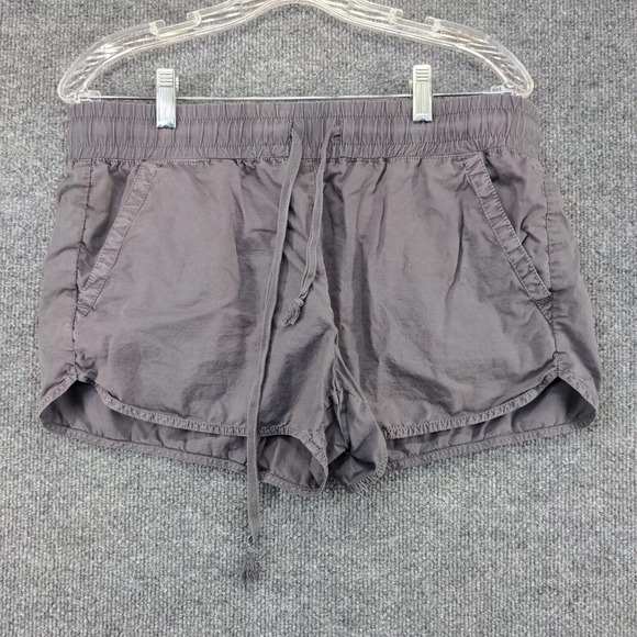 Lou & Grey Womens Chino Shorts Gray Size Small Cotton Slash Pockets - Picture 2 of 13
